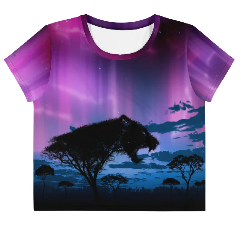 Aurora Plains Loose Crop Top