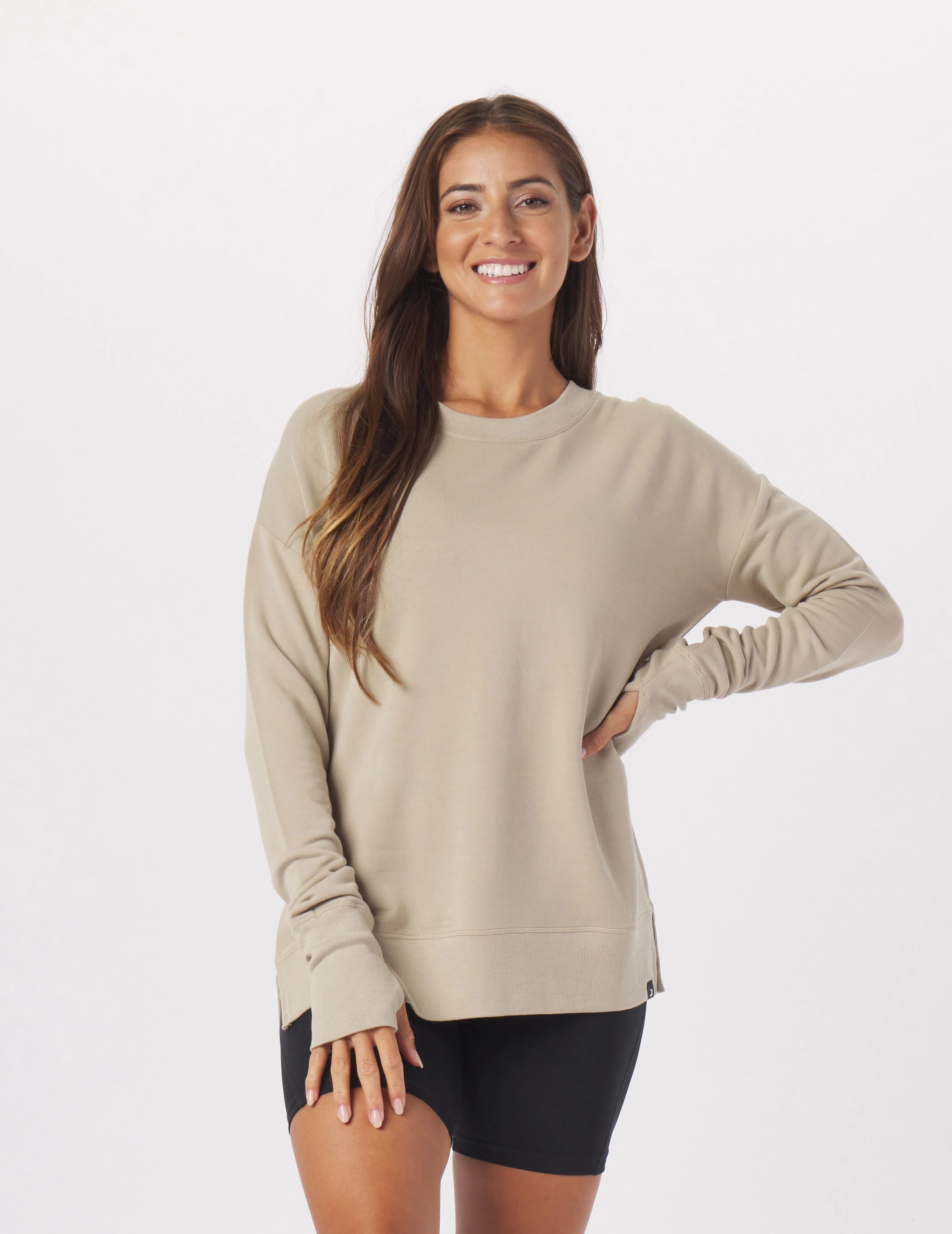 Lounge Long Sleeve: Linen