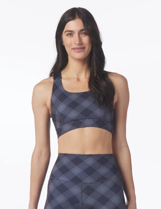 Full Force Bra: Black Buffalo Plaid