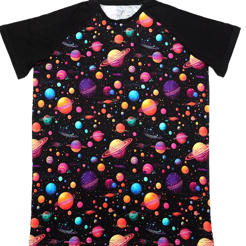 Beautifully Bold Solar Galaxy - Adult Unisex Short Sleeve Bamboo Tee