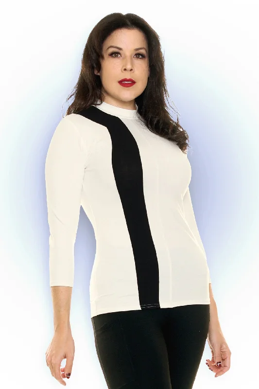 Discover Mod Top in White