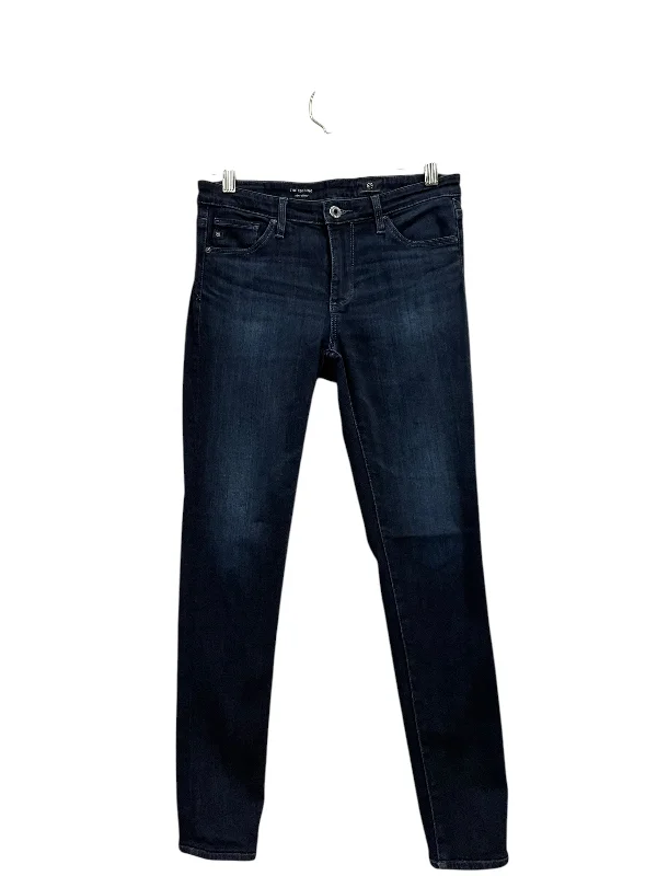 Jeans Jeggings By Adriano Goldschmied In Blue Denim, Size: 2