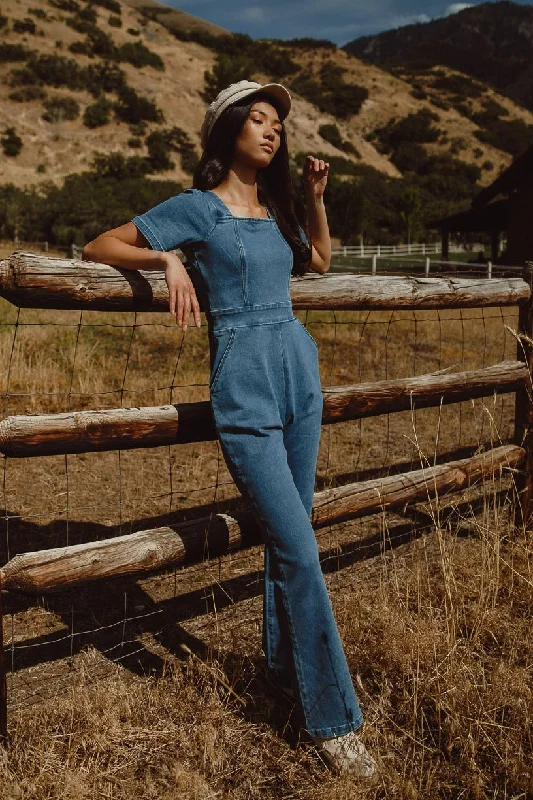 Ryan Denim Jumpsuit - FINAL SALE