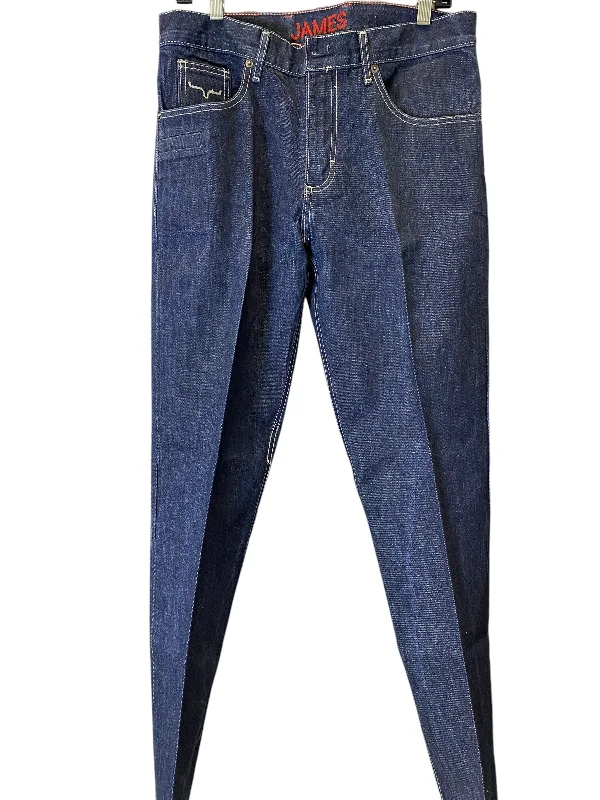 Jeans Straight By Clothes Mentor In Blue, Size: 18