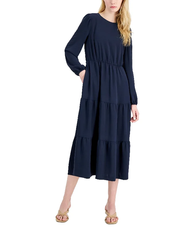 Alfani Tiered Midi Dress