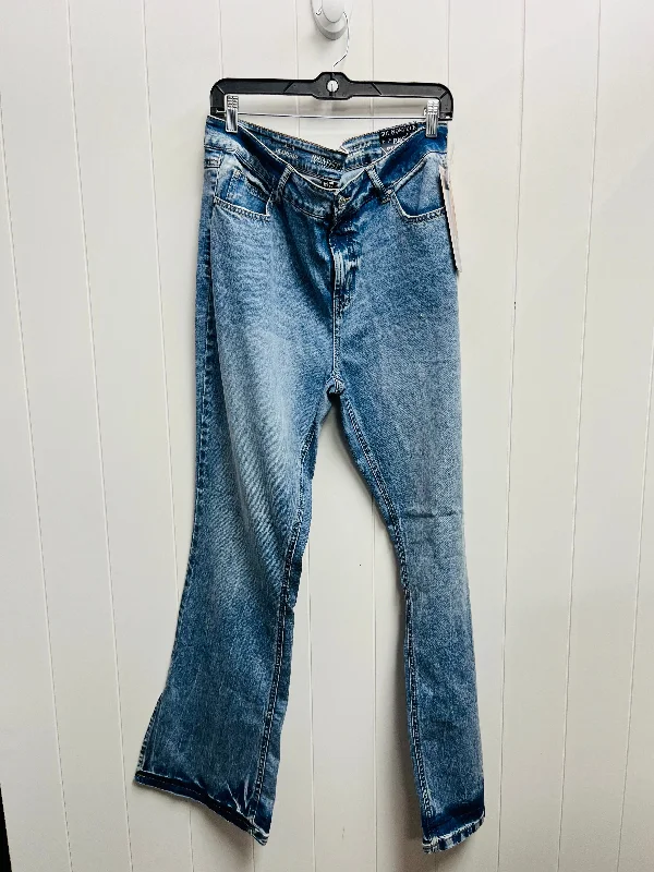 Jeans Boot Cut By Clothes Mentor In Blue Denim, Size: 14