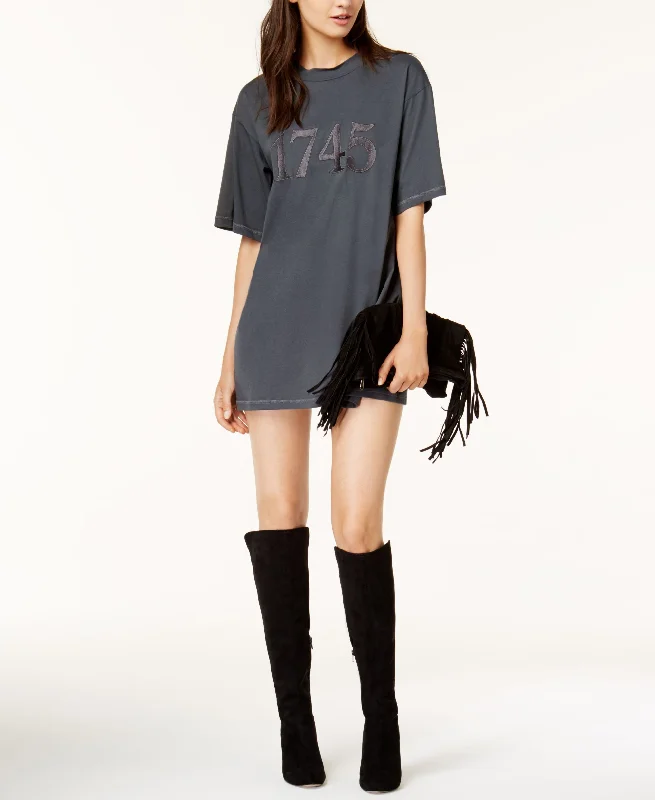 Minkpink 1745 Cotton Oversized T-Shirt Dress