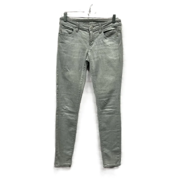 Jeans Skinny By Loft In Grey, Size: 2