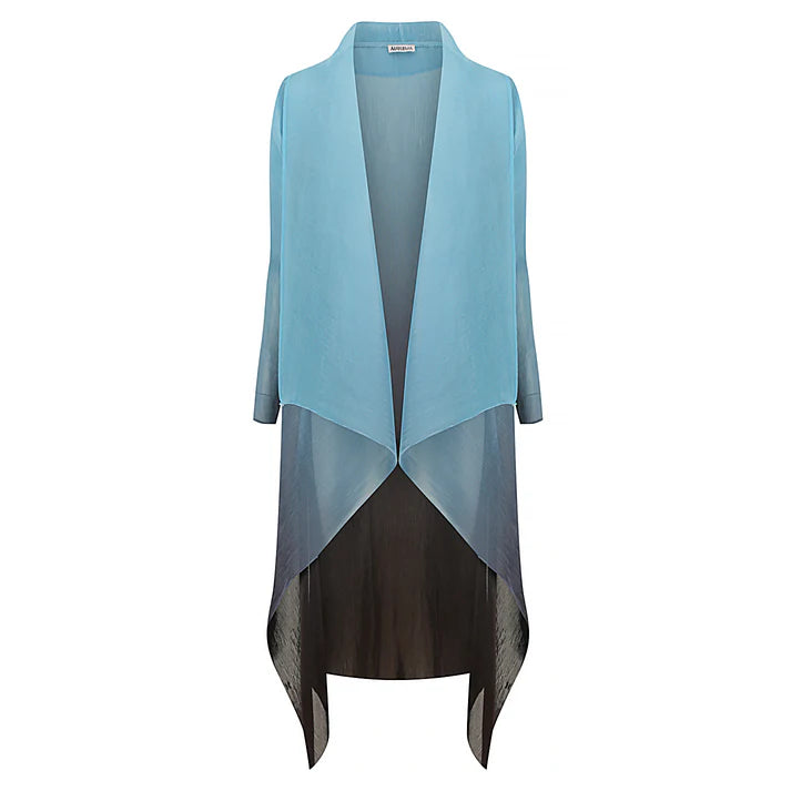 Alquema Blue Topaz Estrella Dress & Collare Coat