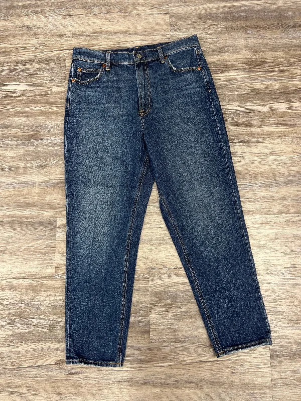 Jeans Boyfriend By Gap In Blue Denim, Size: 10