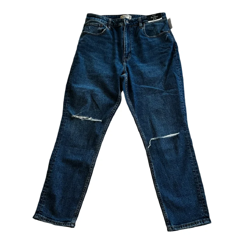 Jeans Flared By Abercrombie And Fitch In Blue, Size: 14