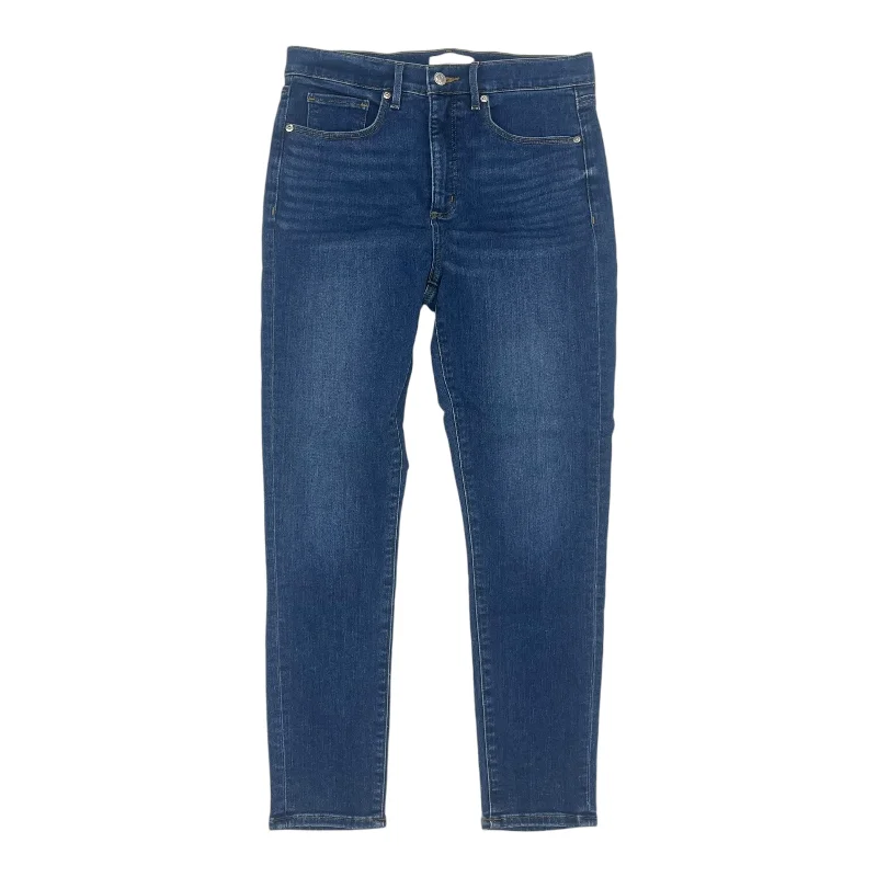 Jeans Skinny By Loft In Blue Denim, Size:6