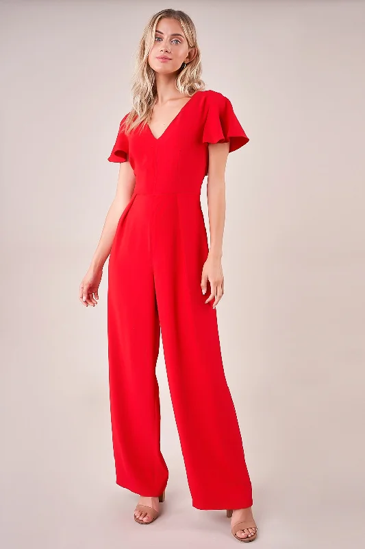 Go Glam Tie Waist Jumpsuit