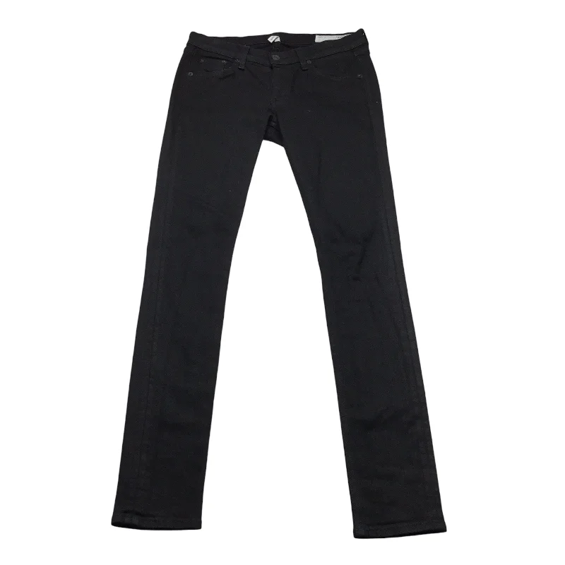 Jeans Skinny By Rag & Bones Jeans In Black, Size: 6