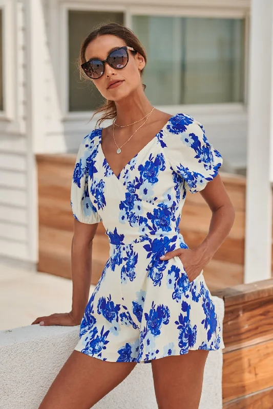 Kona Floral Everheart Romper