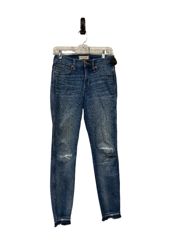 Jeans Skinny By Madewell In Blue Denim, Size: 2