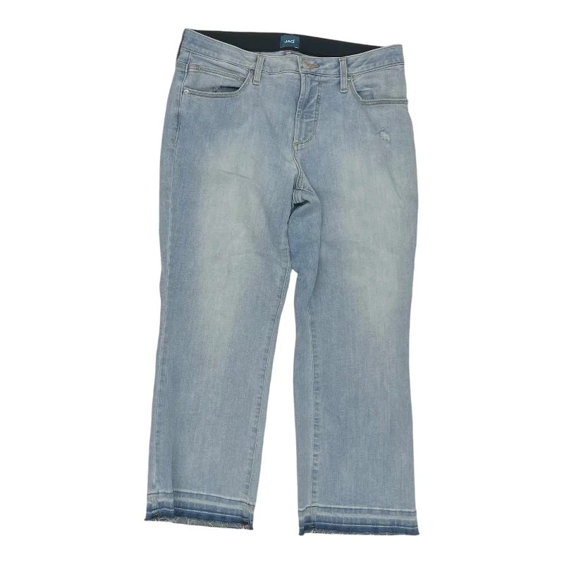 Jeans Straight By Jag In Blue Denim, Size:10