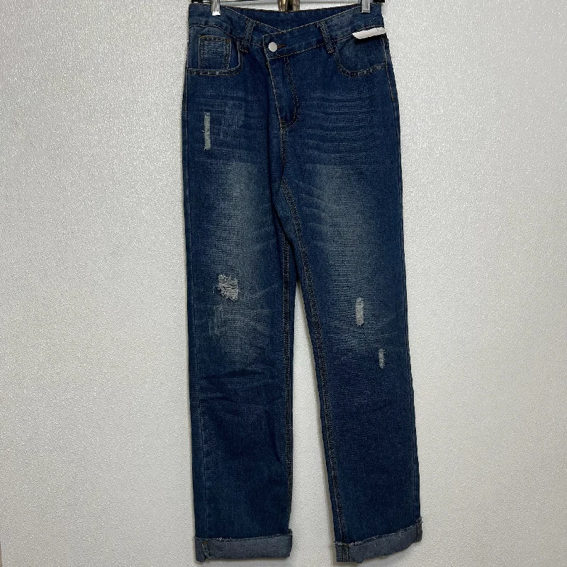 Jeans Straight By Clothes Mentor In Denim, Size: S