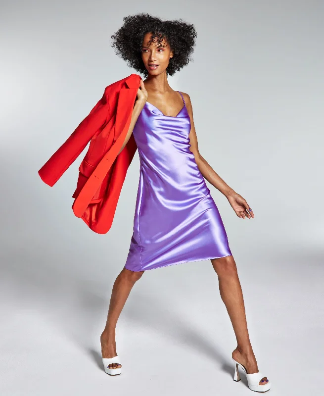 Ade Samuel For INC International Concepts Womens Mini Slip Dress