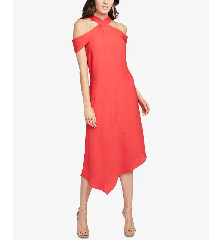 Rachel Rachel Roy Capri Drape Cold Shoulder Dress