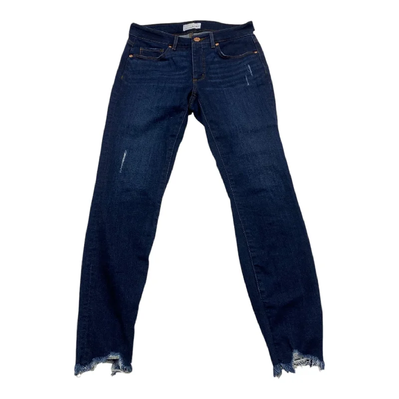 Jeans Skinny By Loft In Blue Denim, Size: 2