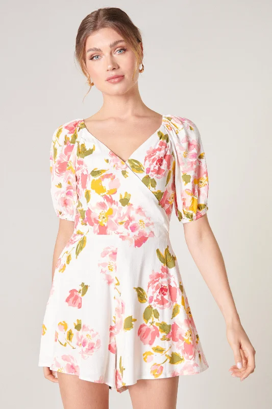 Magdalena Floral Everheart Romper