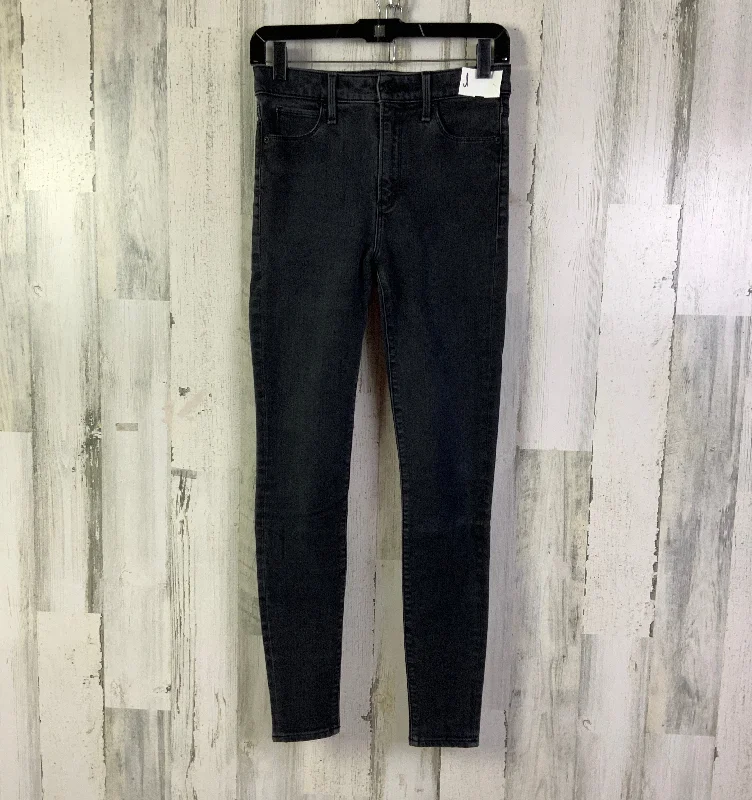 Jeans Skinny By Abercrombie And Fitch In Black, Size: 2