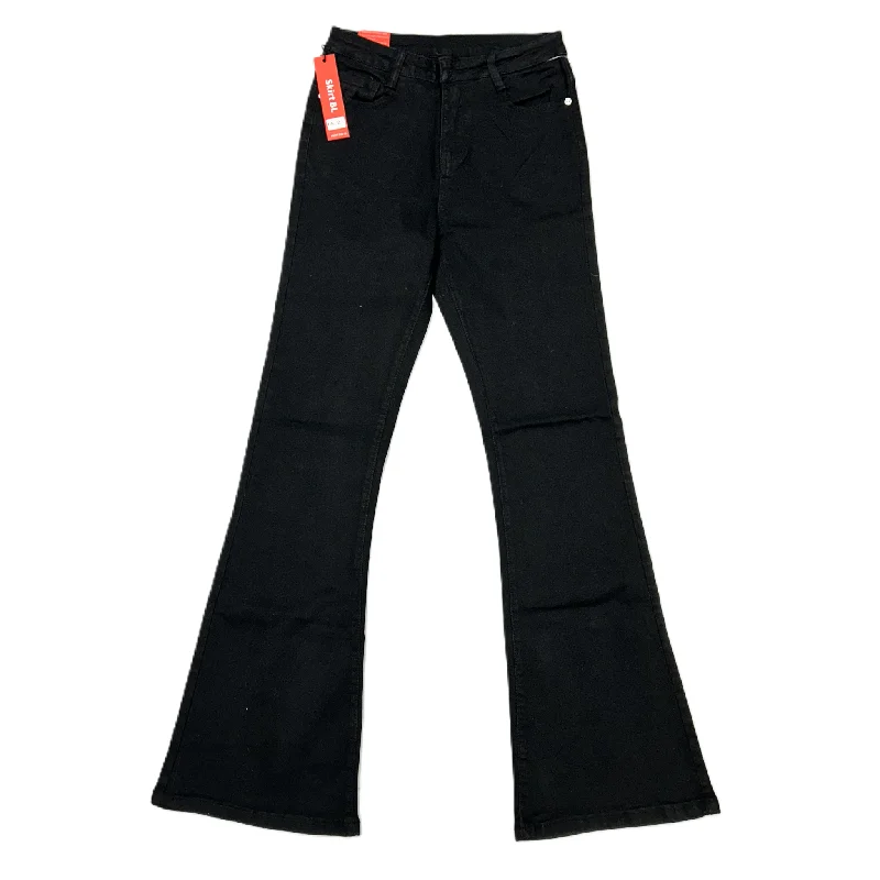 Jeans Boot Cut By Galmint In Black Denim, Size: 2